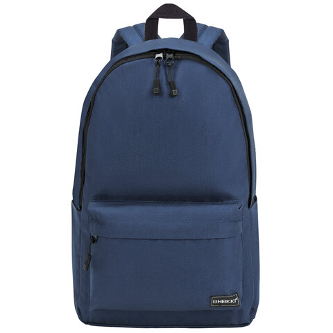 Рюкзак HEIKKI POSITIVE (ХЕЙКИ) универсальный, карман-антивор, Dark blue, 42×28х14 см