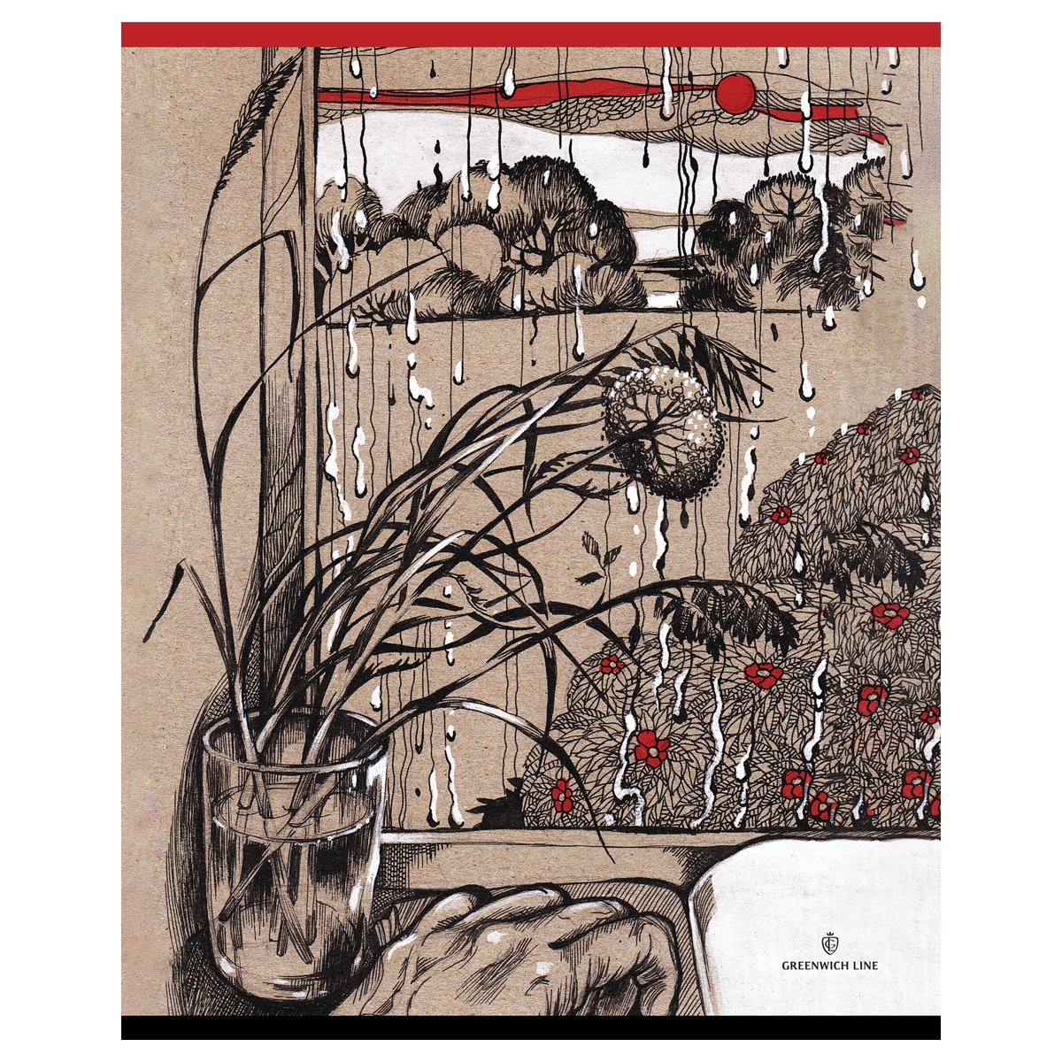 Тетрадь 48л., А5, клетка Greenwich Line «Graphic drawing», матовая ламинация, 70г/м2