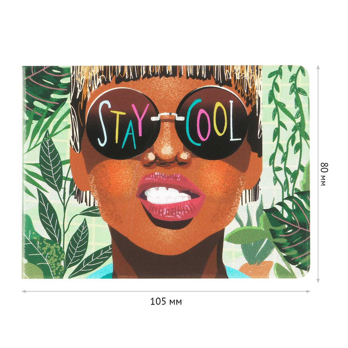 Обложка для студенческого билета, пропуска, удостоверения OfficeSpace «Cool Girl», ПВХ, фотопечать