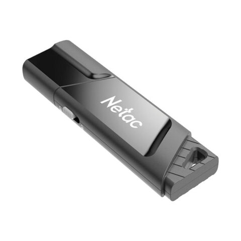Флеш-диск 32 GB NETAC U336, USB 3.0, черный-30BK