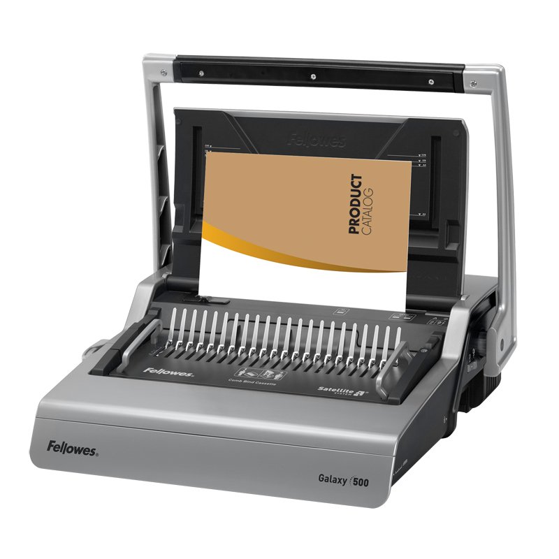 Брошюровщик Fellowes FS-56220 "Galaxy" пластиковая пружина, перфорация 28л., переплет 500л.