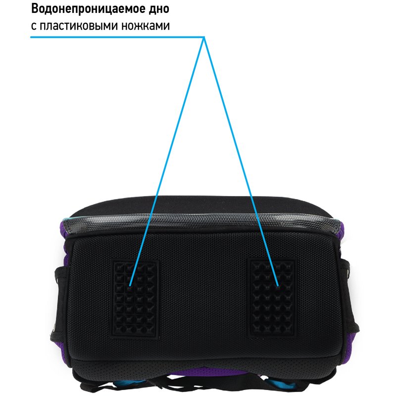 Ранец Berlingo Expert «Sea magic» 37×28×16см, 2 отделения, 2 кармана, анатомическая спинка