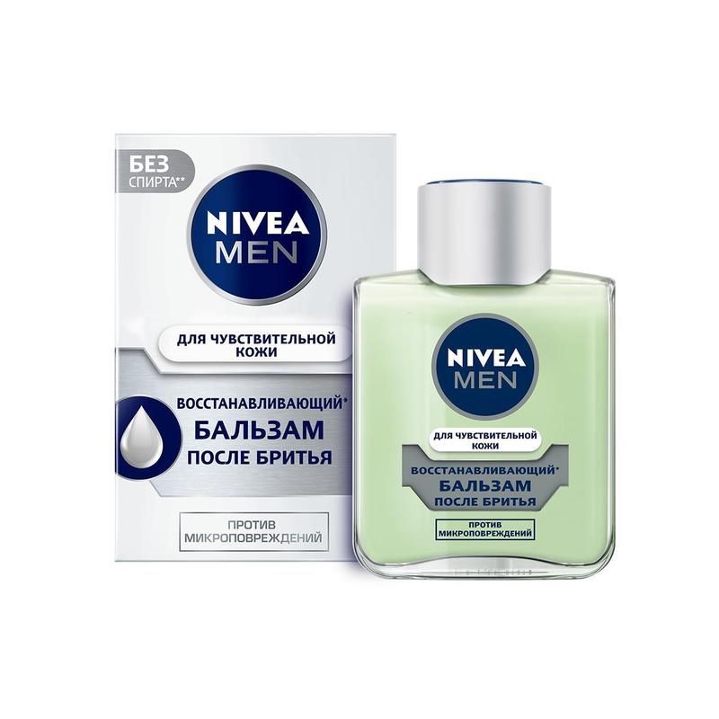 превью Бальзам после бритья Nivea Men восстанавливающий для чувствительной кожи 100 мл