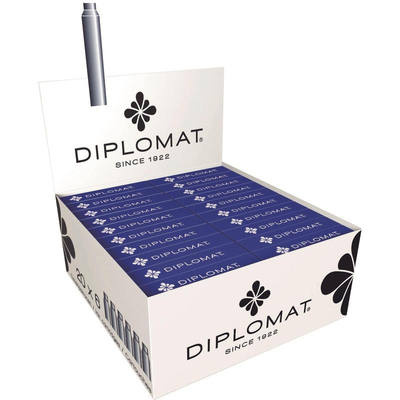 Чернила Чернильный картридж DIPLOMAT синие 6 шт/уп D10275212