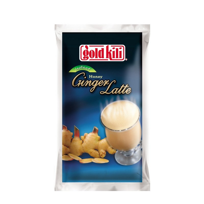 Чайный напиток «Ginger Latte» имбирный латте с мёдом, 10 саше по 22 г, GOLD KILI
