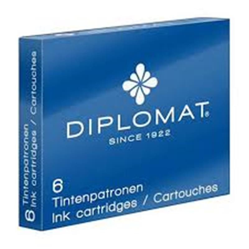 превью Чернила Чернильный картридж DIPLOMAT синие 6 шт/уп D10275212