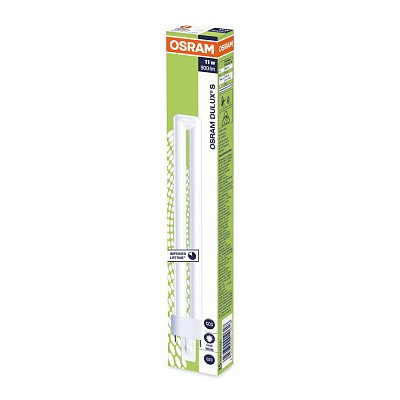 Лампа люминесцентная Osram CFL Dulux S 11W/840 11 Вт G23 S 4000 К (4050300010618)