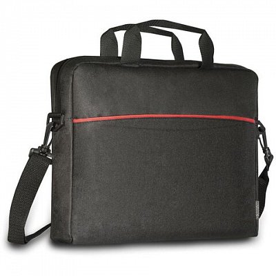 Сумка для ноутбука DEFENDER LITE 15.6", нейлон, черная с карманом, 26083
