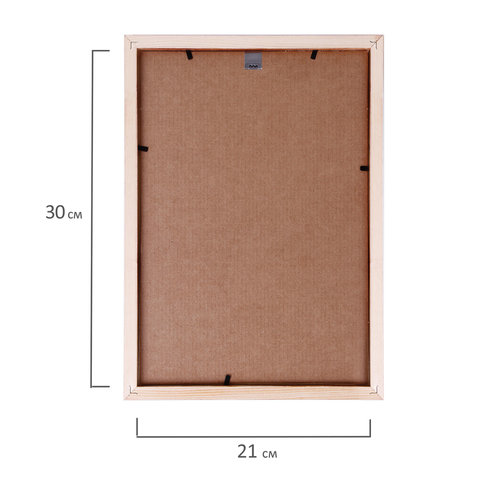 Фоторамка STAFF эконом, 21×30 см, дерево (для дипломов, сертификатов, грамот и т. д. )