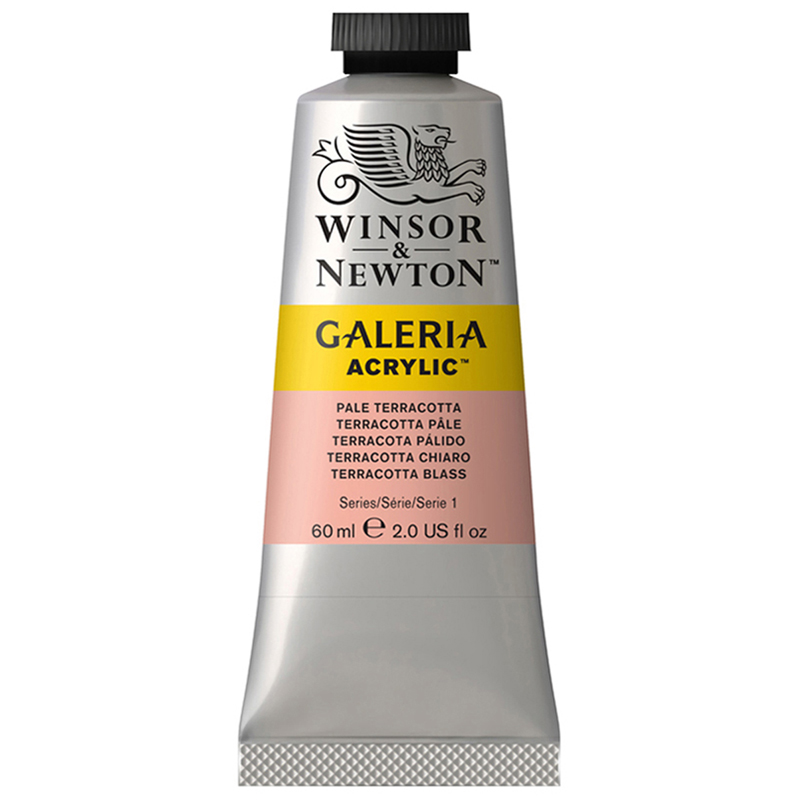 превью Краски акриловые Winsor&Newton «Galeria», 60 мл, туба, бледно-терракотовый