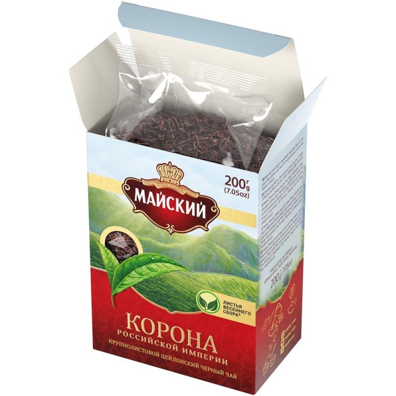 Чай Майский Корона Российской Империи черный 200 г