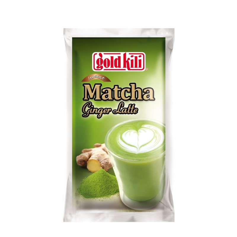 Чайный напиток «Matcha Ginger Latte» матча латте с имбирем, 10 саше по 25 г, GOLD KILI