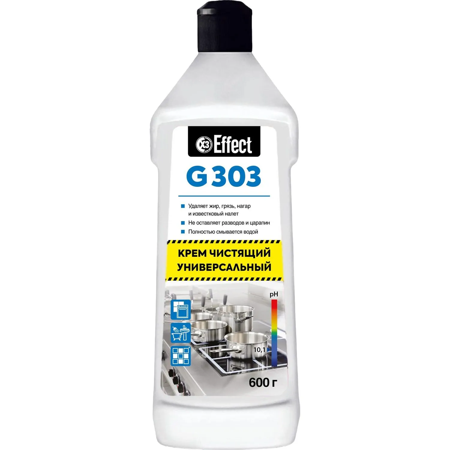 Чистящее средство для удаления жира и нагара Effect Gamma 303 600 г