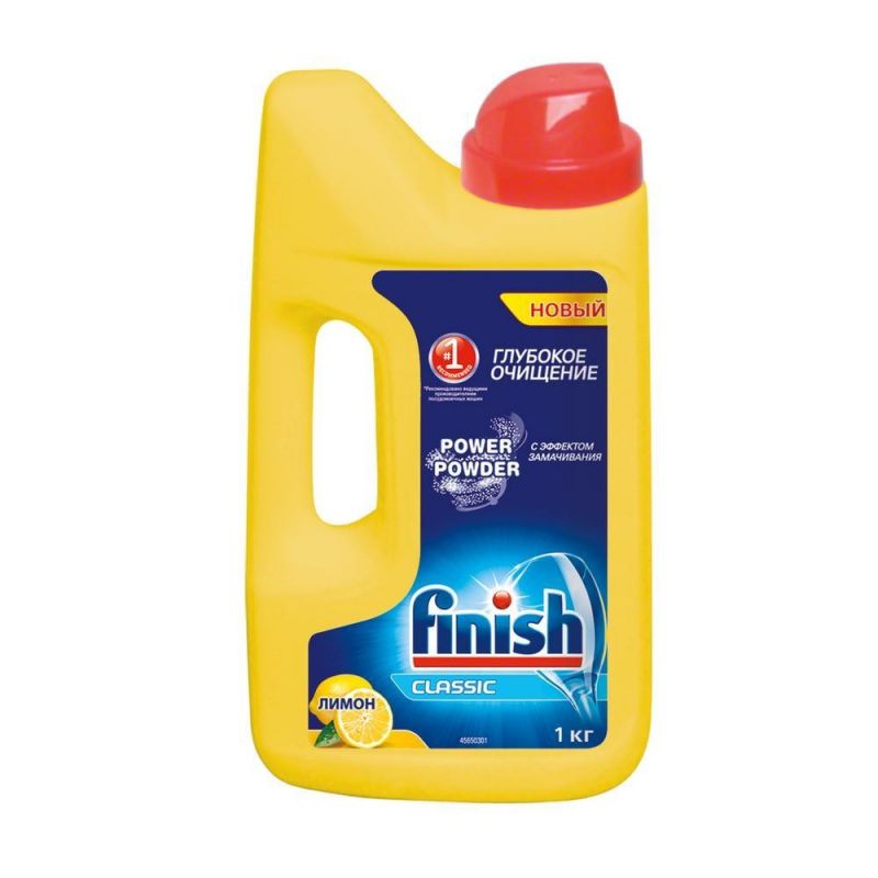 Порошок для ПММ FINISH POWER POWDER Лимон 1кг