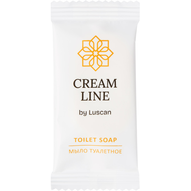 превью Мыло туалетное Luscan Cream Line, флоупак 13г,500шт/уп