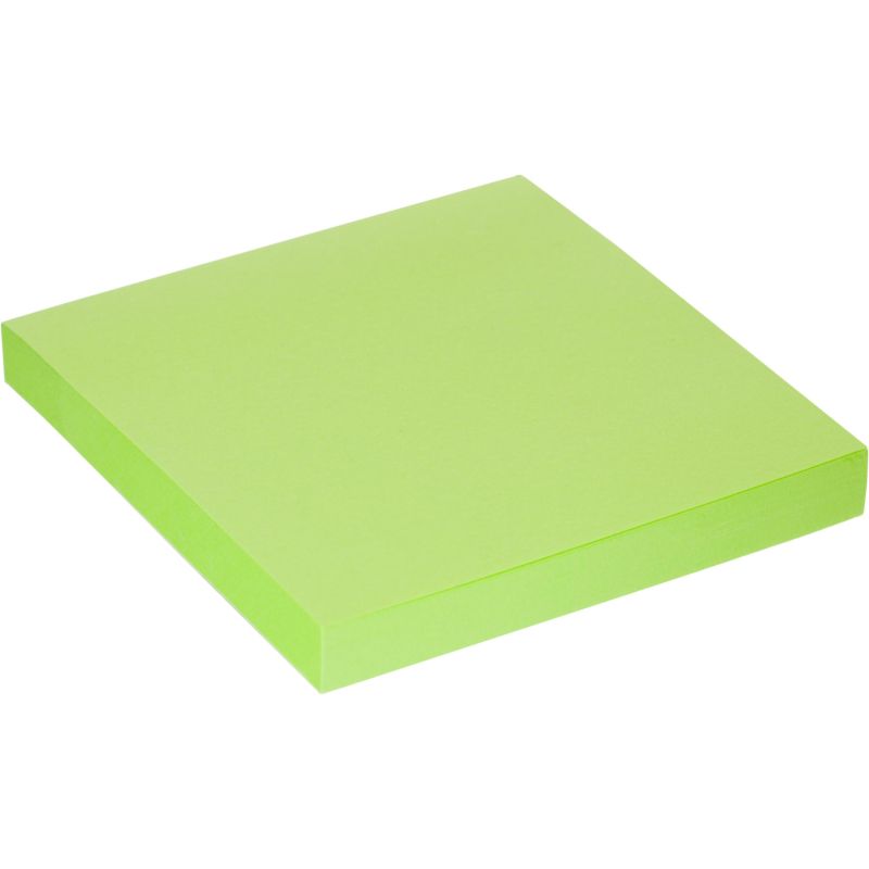 Стикеры Attache Selection Extra с клеев. краем 76×76, неон, зеленый 100л