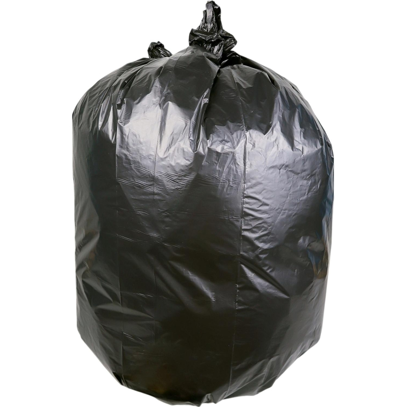 Мешки для мусора ПВД 240л 30мкм 10шт/рул черные 90×130см Элементари