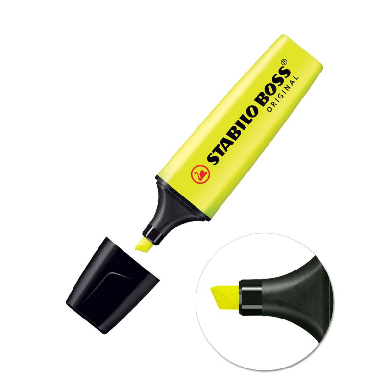 Набор текстовыделителей Stabilo Boss Original (толщина линии 2-5 мм, 15 ...