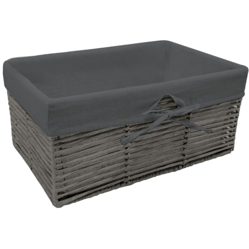 Корзина стел. Paper, Д440 Ш310 В200, серый арт. LIS-40L