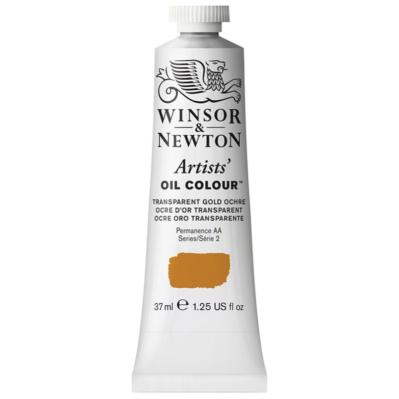 превью Краска масляная профессиональная Winsor&Newton «Artists' Oil», прозрачная золотая охра