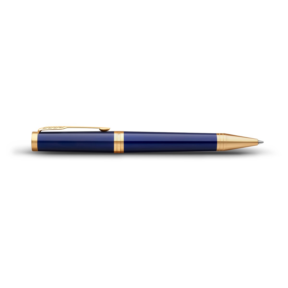Ручка шариковая Parker «Ingenuity Blue GT» 1.0мм, черная, подарочная упаковка