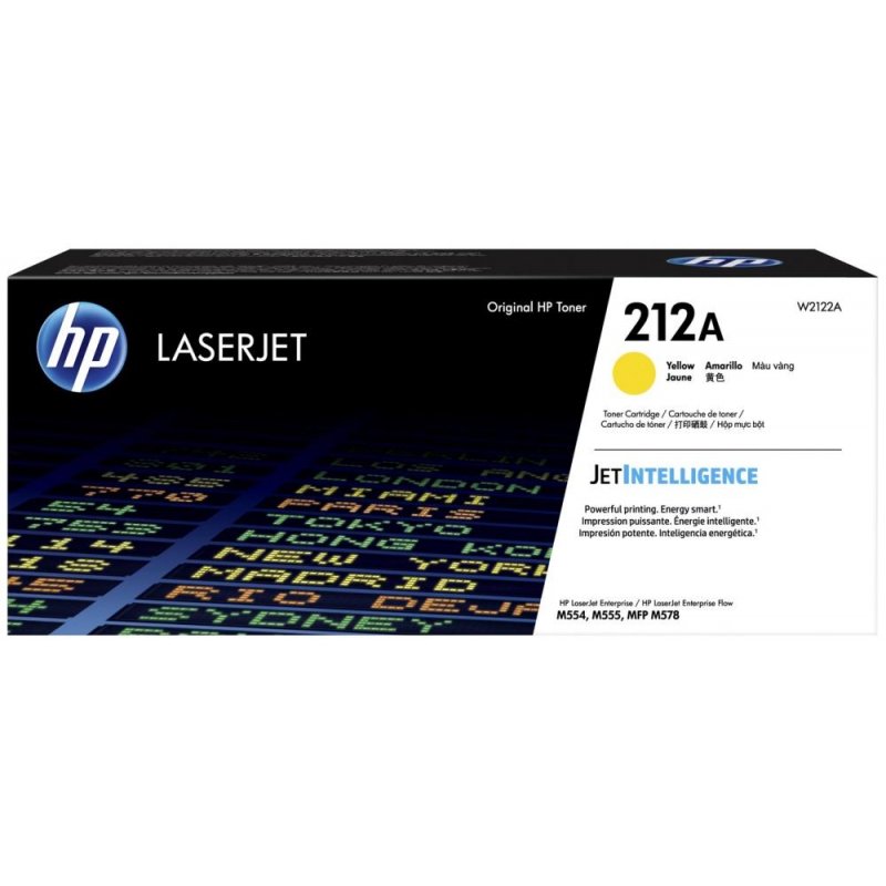 превью Картридж лазерный HP 212A Y W2122A желтый оригинальный