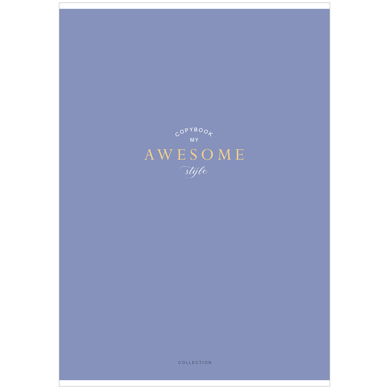 Тетрадь 80л., А4, линия ArtSpace «Моноколор. Awesome style»