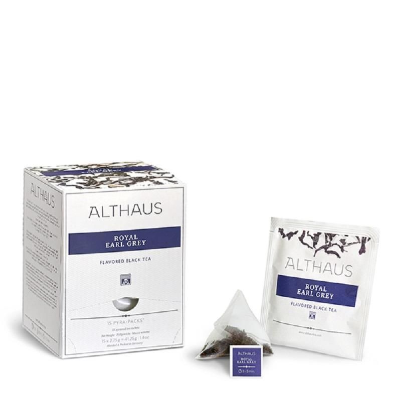 превью Чай Althaus Pira Pack Royal Earl Grey черный с бергамотом 15 пакетиков