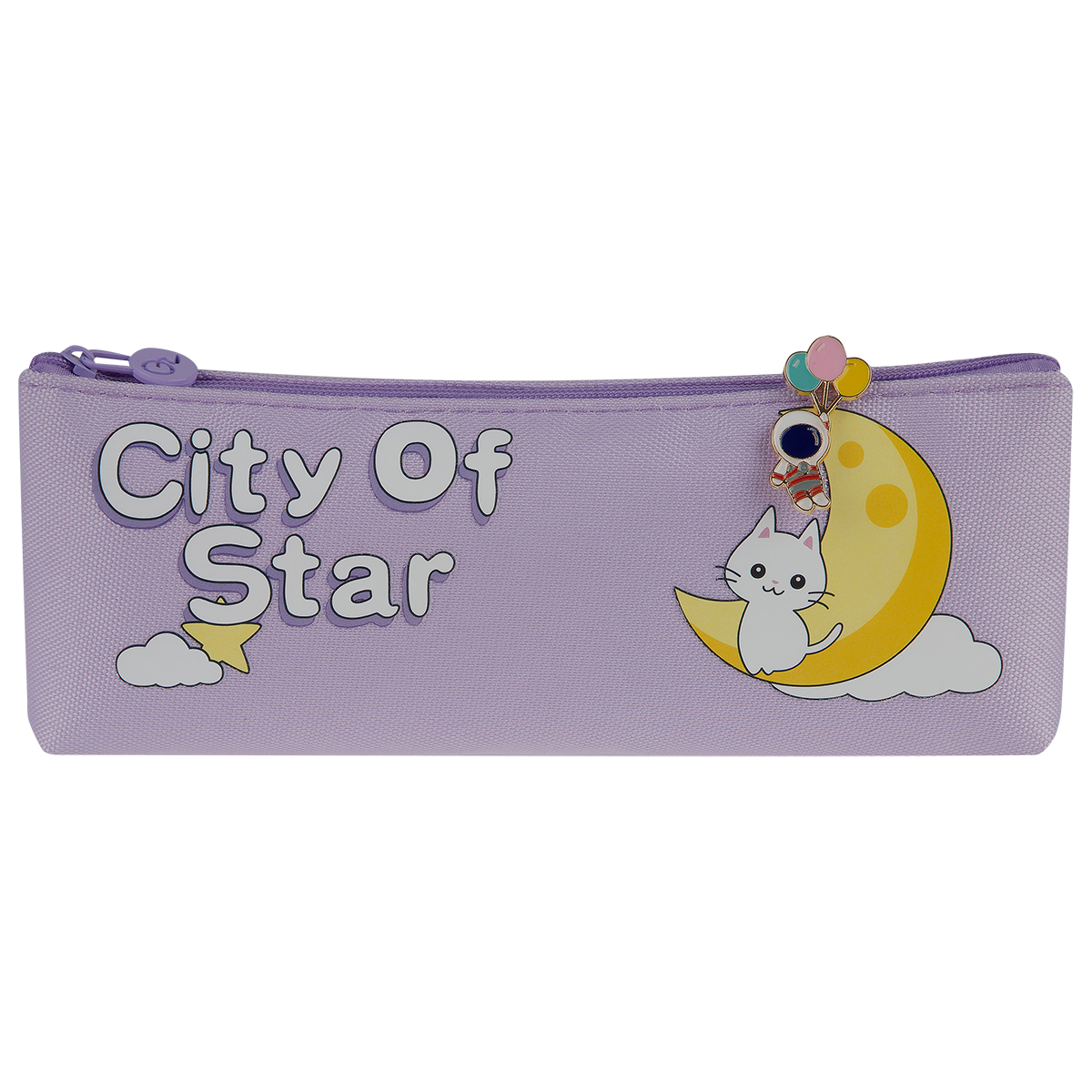 Пенал мягкий 205×75×30 MESHU «City Star», полиэстер, ПВХ