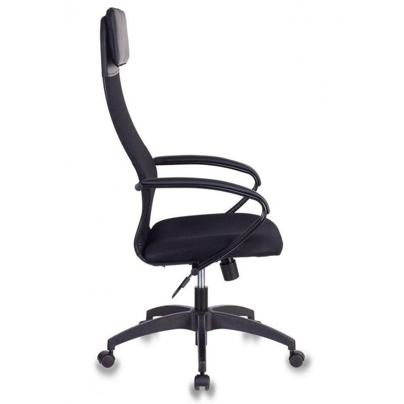 Кресло для руководителя Easy Chair 655 TTW черное (сетка/искусственная кожа/пластик)