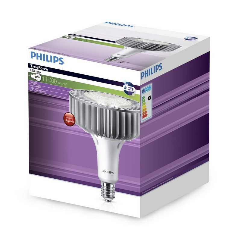 превью Лампа светодиодная Philips 88Вт E40 сферическая 4000K нейтральный белый свет
