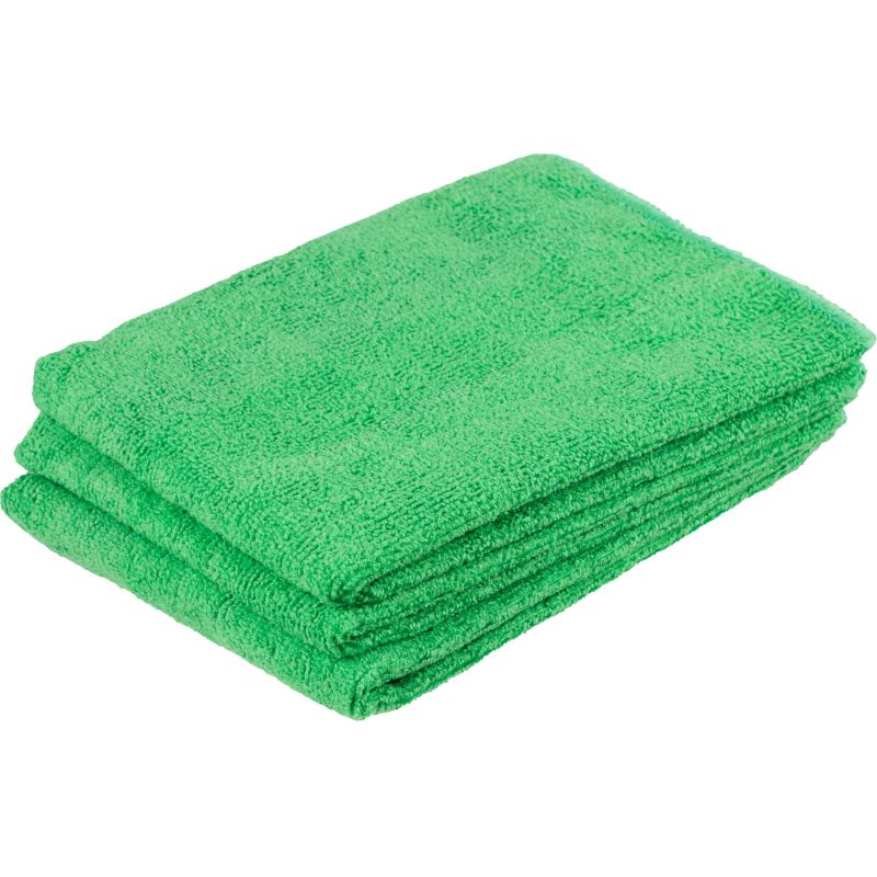 Салфетки хозяйственные Luscan Professional 300г/м2 40×40см 3шт/уп зеленые
