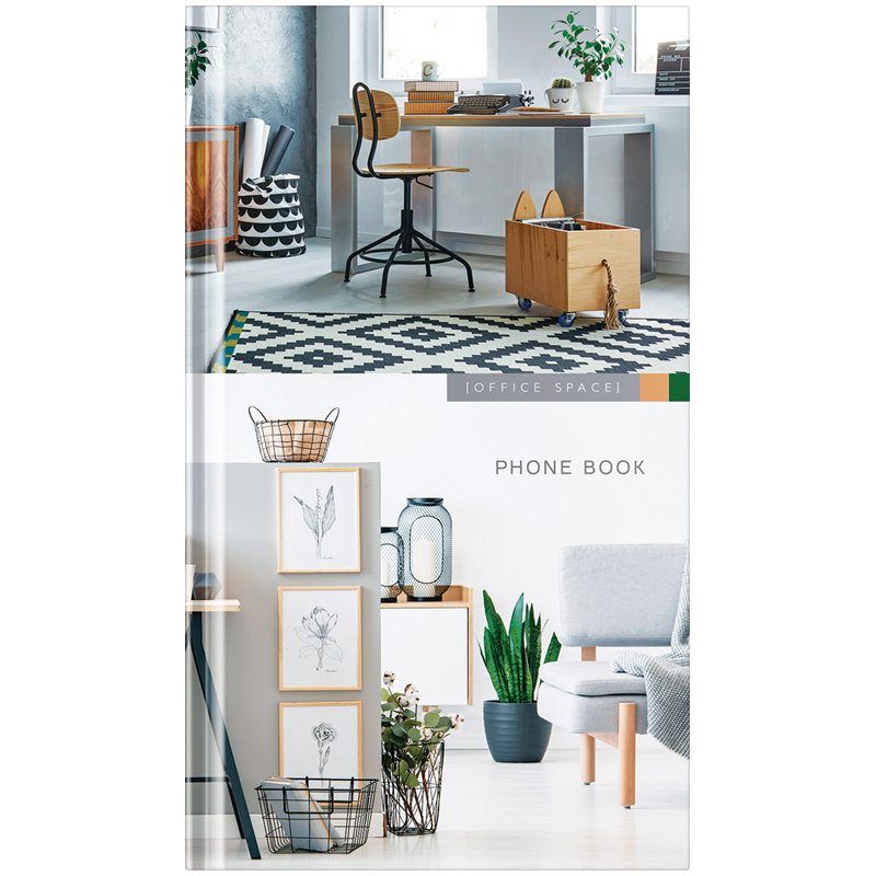 превью Телефонная книга А5, 80л., 7БЦ, OfficeSpace «Офис. Own style», выборочный уф-лак, с высечкой