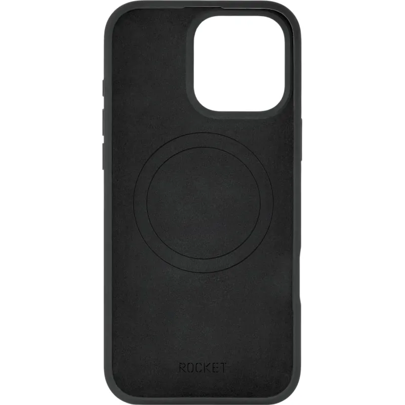 Чехол-накладка Rocket Silk для Apple iPhone 16 Pro Max чёрный (RCS672BL69PSL-I24M)