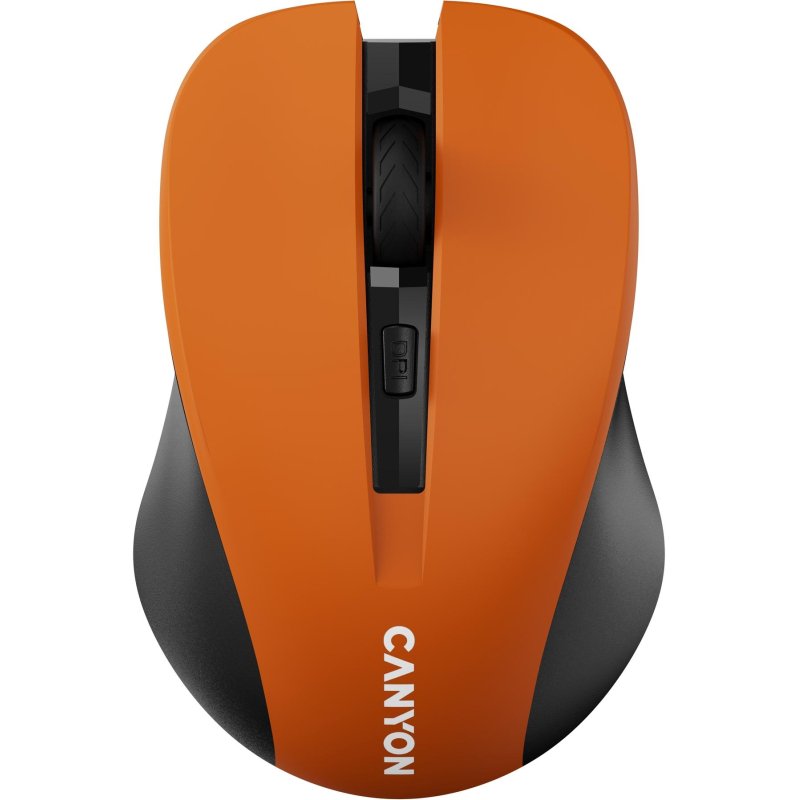 Мышь компьютерная Canyon MW-1 3Кл+колесо 800-1600dpi Оранж (CNE-CMSW1O)