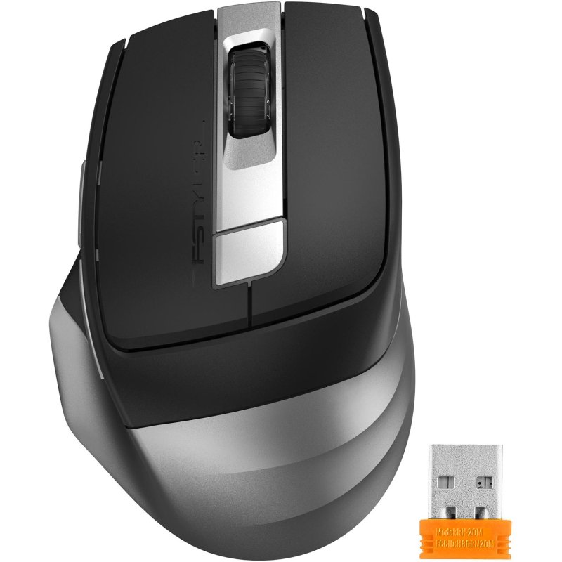 Мышь компьютерная A4Tech Fstyler (FB35C SMOKY GREY) оптич/2400dpi/6but
