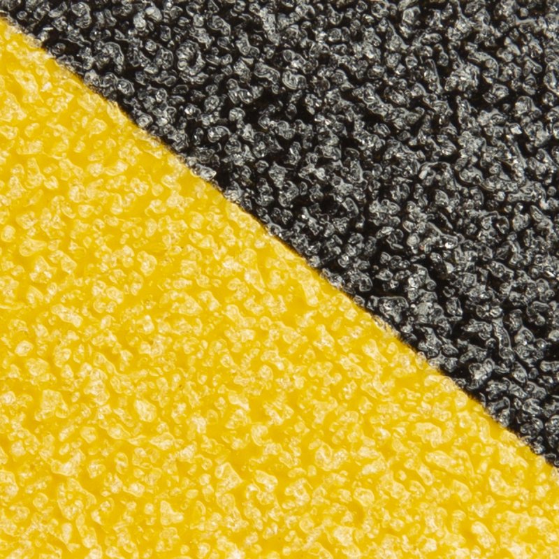 Лента противоскользящая Мельхозе 50 мм х 18.3 м желтая/черная (артикул производителя M1WR050183)