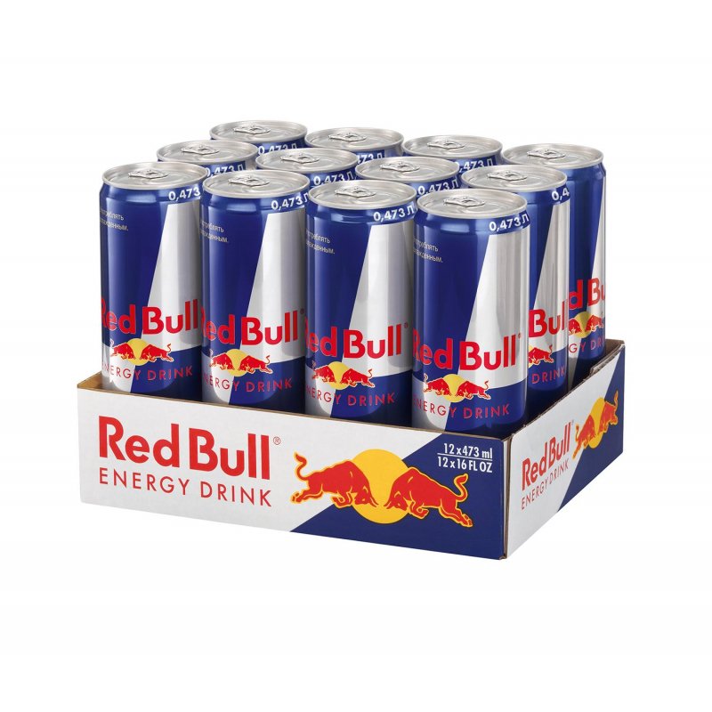 Напиток энергетический Red Bull 0.473 л (12 штук в упаковке)