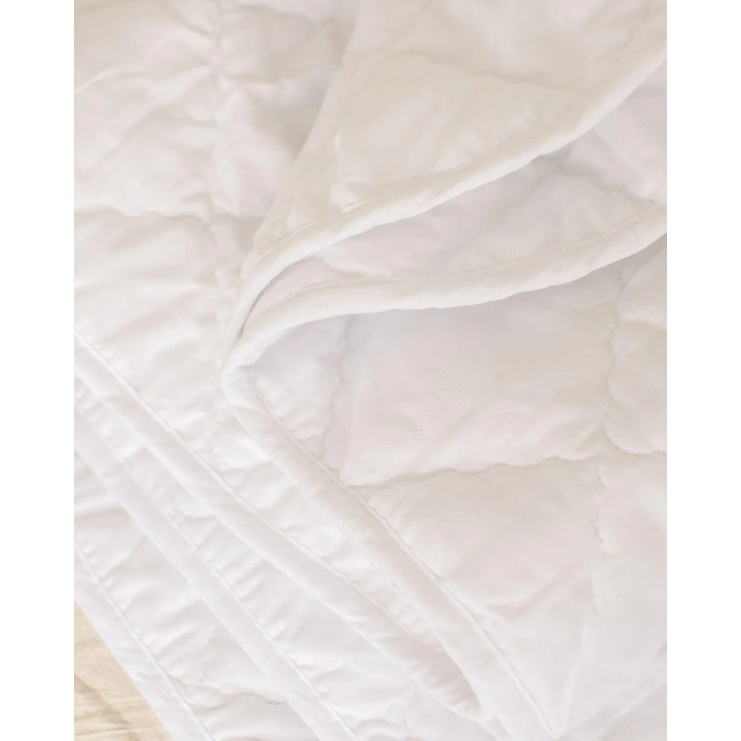 Одеяло 140×205 стег, кант, 200-250гр/м2 (холлоф/микроф), бел,10шт/уп