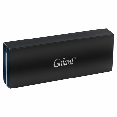 Ручка подарочная шариковая GALANT «ALLUSION», корпус черный/золотой, детали золотистые, узел 0.7 мм, синяя