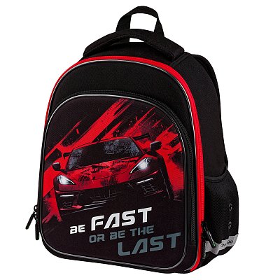 Ранец Berlingo Expert Plus «Fast Track» 38×29×15см, 2 отделения, 2 кармана, анатомическая спинка