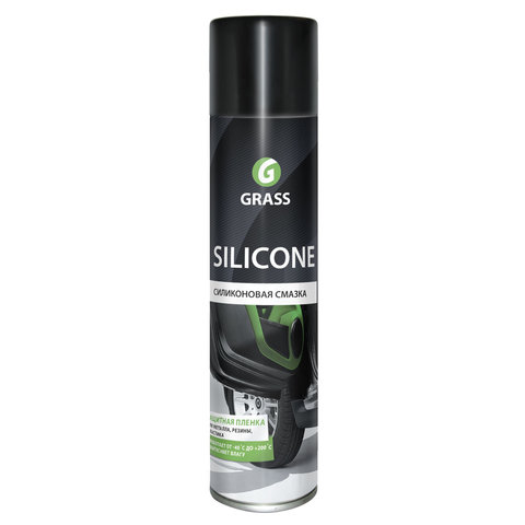 превью Смазка силиконовая 400 мл GRASS SILICONE, применение в офисе, быту, производстве, аэрозоль