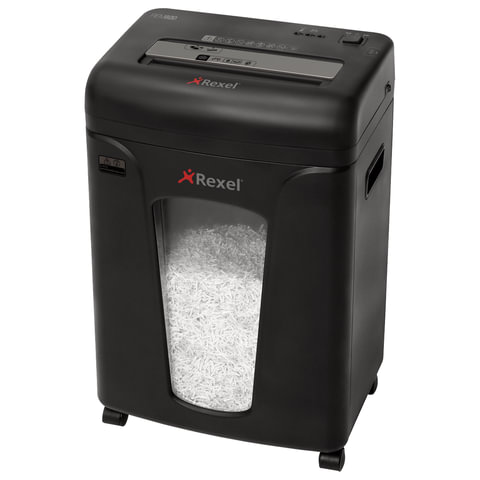 Уничтожитель документов Rexel REM820, 4ур. секр, 2х15 мм, 8л, 20 лтр.