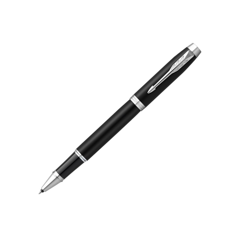 Ручка-роллер Parker «IM Essential Muted Black CT» черная, 0.8мм, подарочная упаковка
