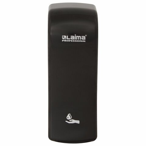 Диспенсер для жидкого мыла LAIMA PROFESSIONAL ORIGINAL, НАЛИВНОЙ, 0.8 л, черный, ABS-пластик, 605775