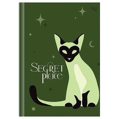 Записная книжка А5 80л. BG «Secret place», матовая ламинация, выб. лак, блок в точку, 100г/м2