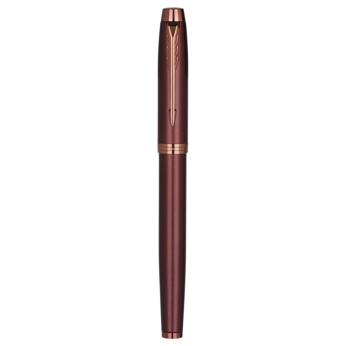 Ручка перьевая Parker «IM Professionals Monochrome Burgundy» синяя, 0.8мм, подарочная упаковка