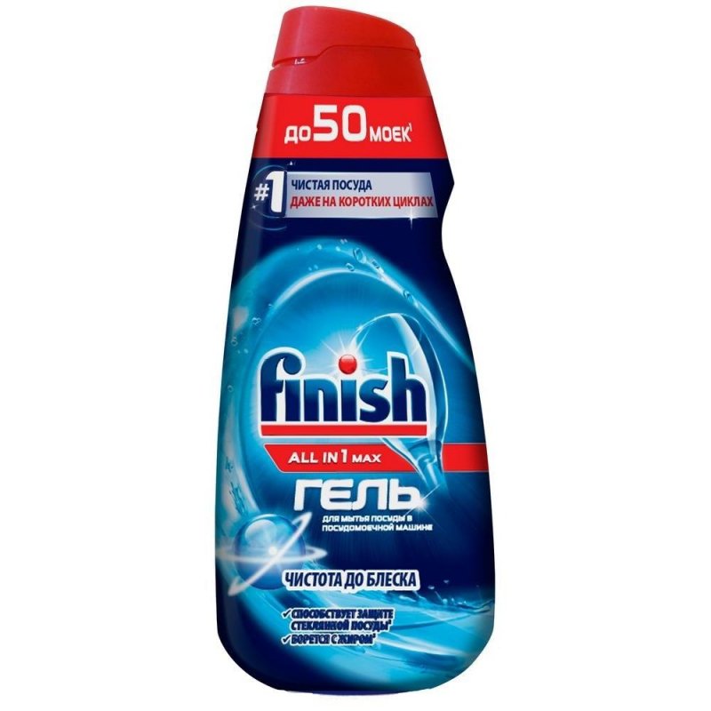 Гель для посудомоечных машин Finish Shine & Protect All in1 1 л