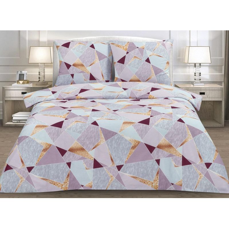 Постельное белье 1.5сп бязь 120г/м2 (нав.50×70-2шт) Аксиома
