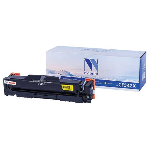 превью Картридж лазерный NV PRINT (NV-CF542X) для HP M254dw/M254nw/MFP M280nw/M281fdw, желтый, ресурс 2500 страниц